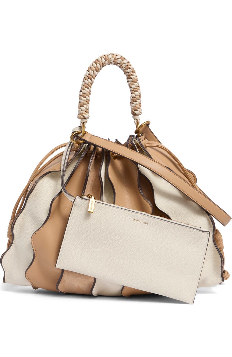 Dolce Vita Antoniaa Faux Leather Hobo, Alternate, color, Natural Multi
