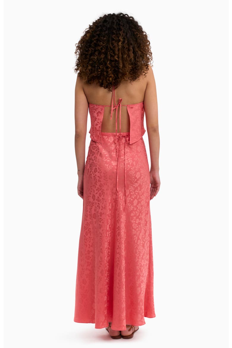 Emery Jacquard Skirt, Alternate, color, Coral Blush