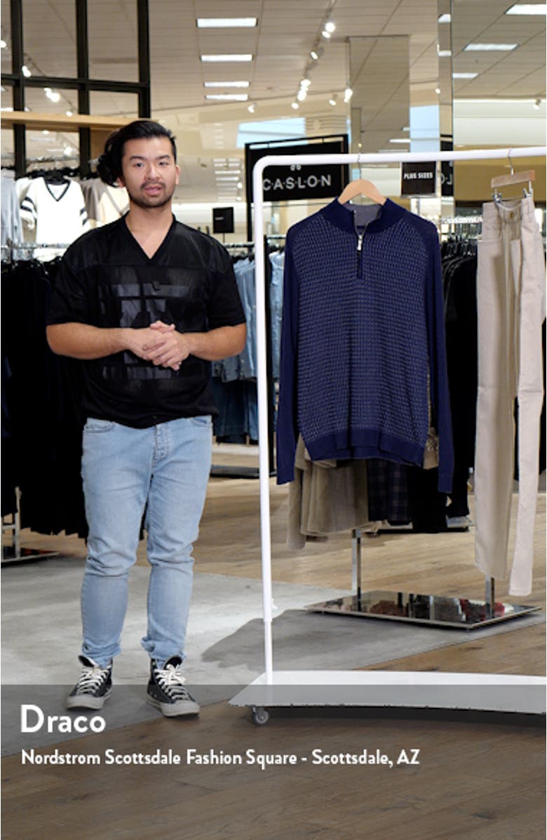 Coastal Shores Quarter Zip Sweater, sales video thumbnail