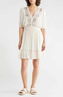 Bishop Sleeve Minidress
