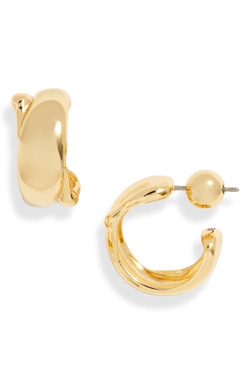 Jenny Bird Sées Hoop Earrings in High Polish Gold 