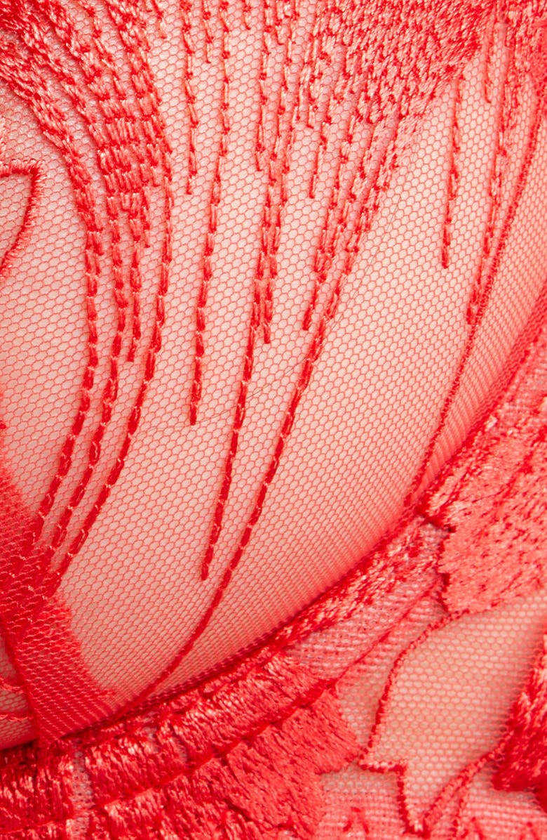 Bluebella Colette Embroidered Underwire Bra, Alternate, color,