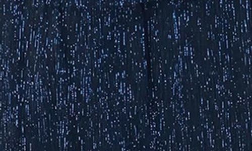 Shop Bebe Plunge Neck Tiered Maxi Dress In Navy