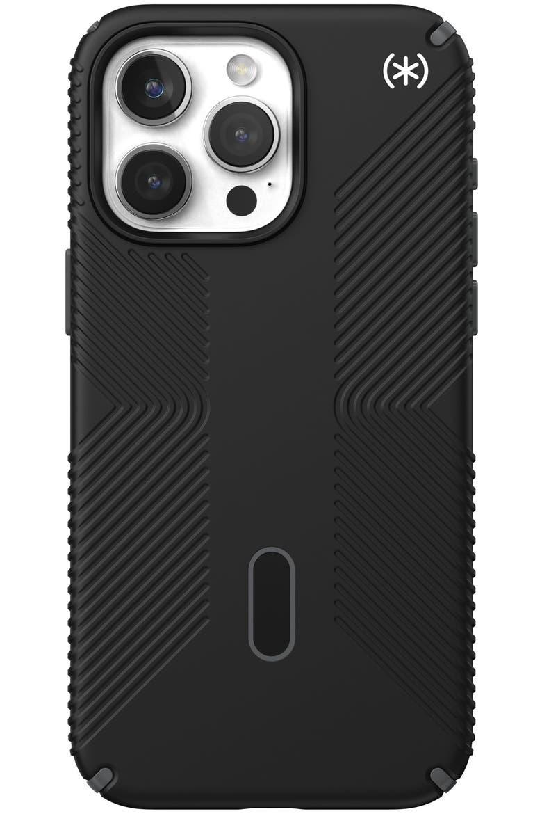 Presidio2 Grip MagSafe Case for Apple iPhone 15 Pro Max, Alternate, color, Black