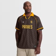 FANATICS Men's Fanatics  Brown San Diego Padres Homerun Raglan V-Neck Polo