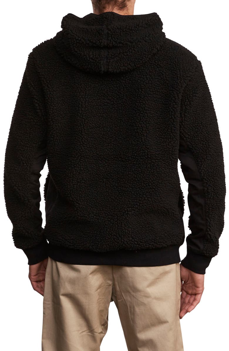 RVCA Knoll Fleece Zip Hoodie, Alternate, color, 