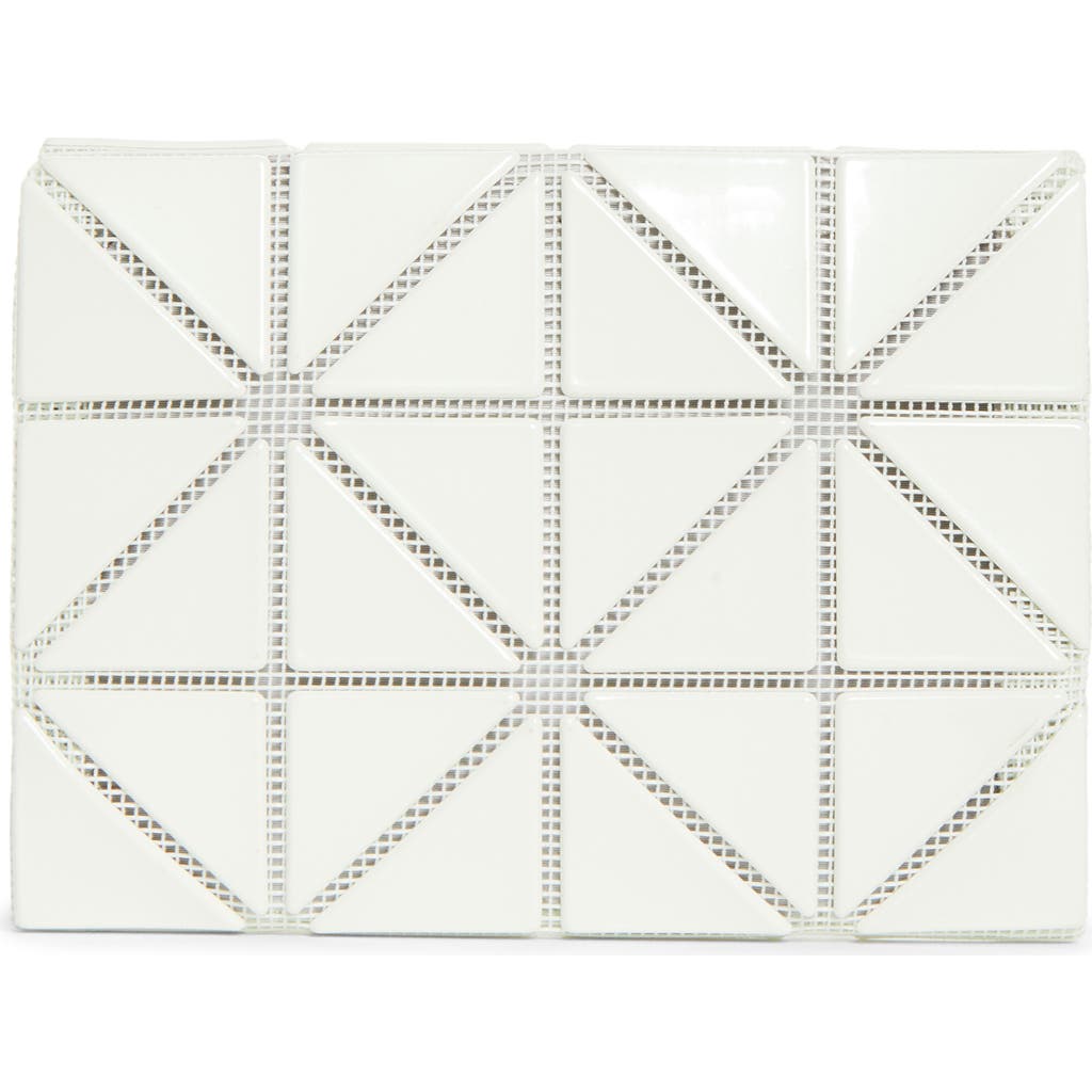 Bao Bao Issey Miyake Bifold Card Case In Green White