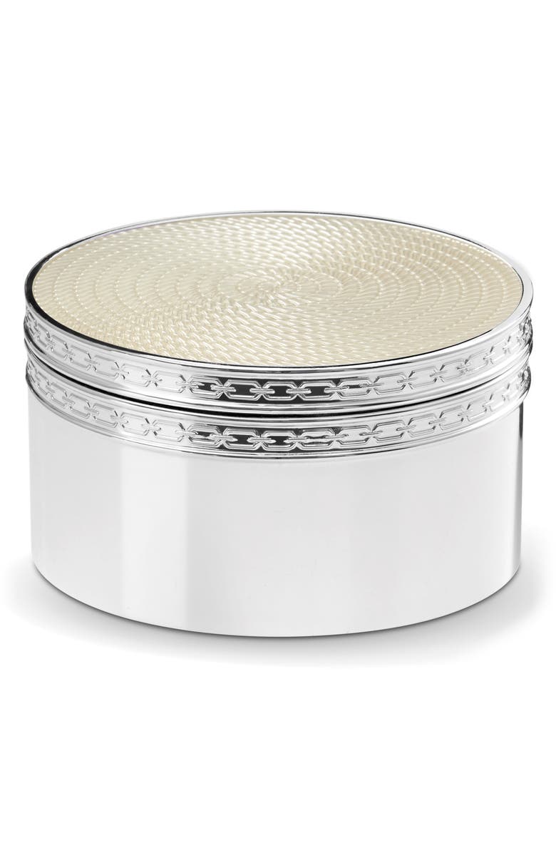 Vera Wang x Wedgwood With Love Nouveau Trinket Box, Main, color, 