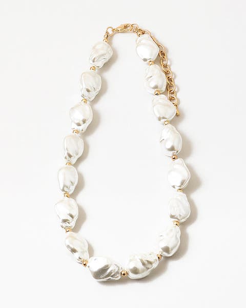 Waves of Pearls Necklace