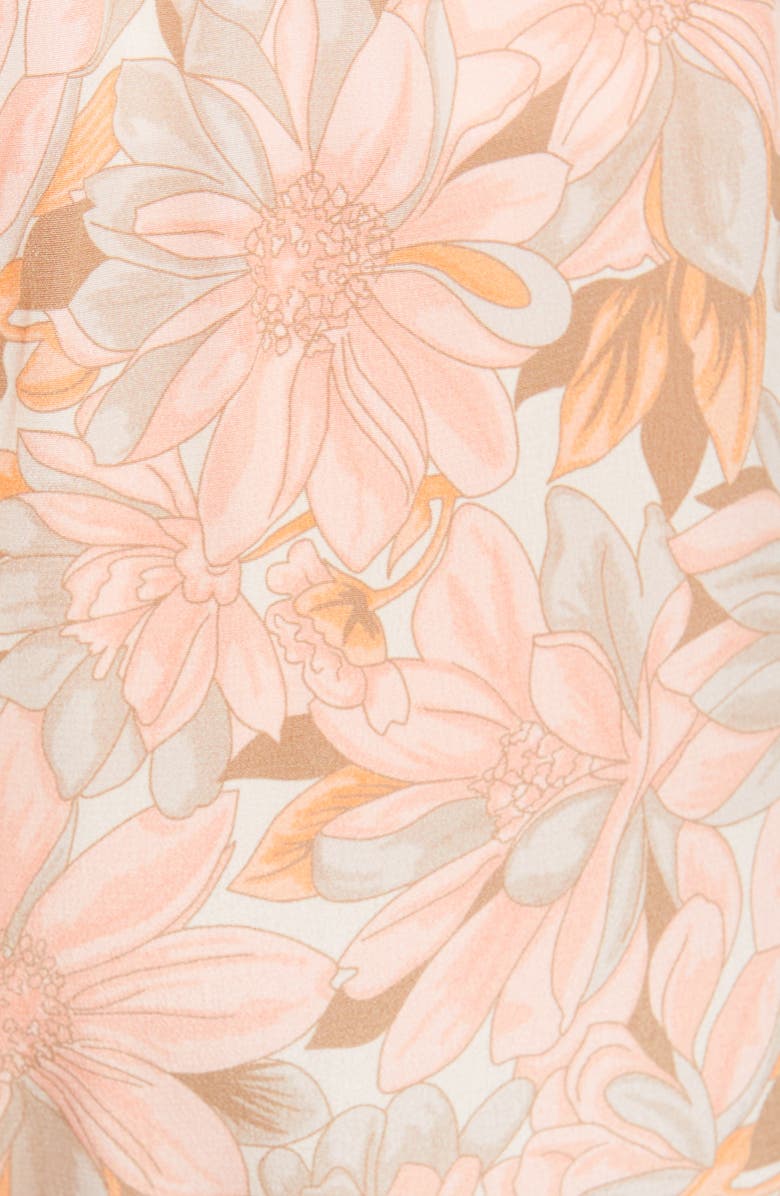 Stella McCartney Floral Print Silk Jogger Pants, Alternate, color,