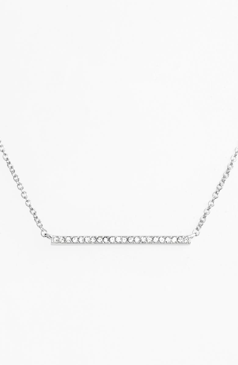 Nadri Bar Pendant Necklace, Alternate, color, 