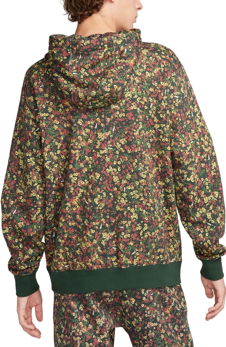 Nike Sportswear Floral Hoodie, Alternate, color, 