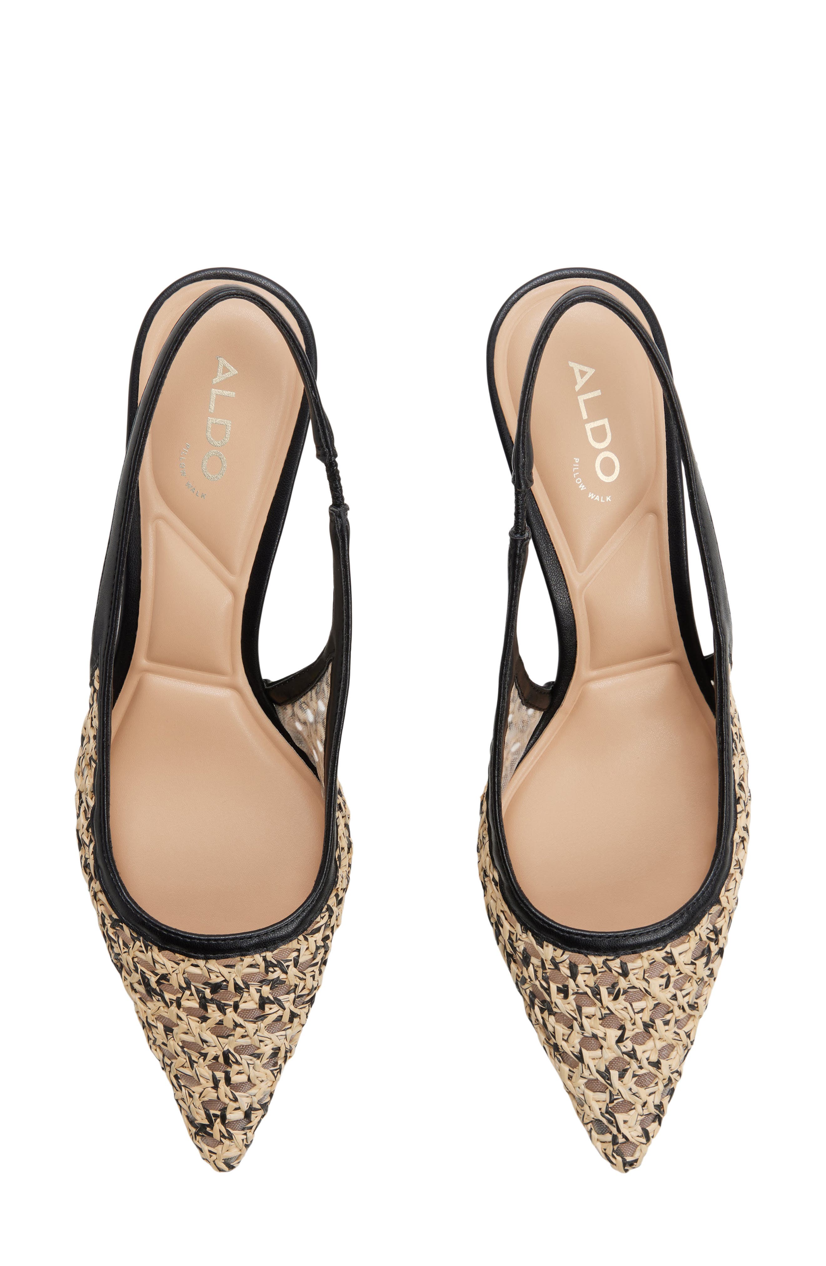 ALDO Calantha Singback Pump, Alternate, color, Open Black