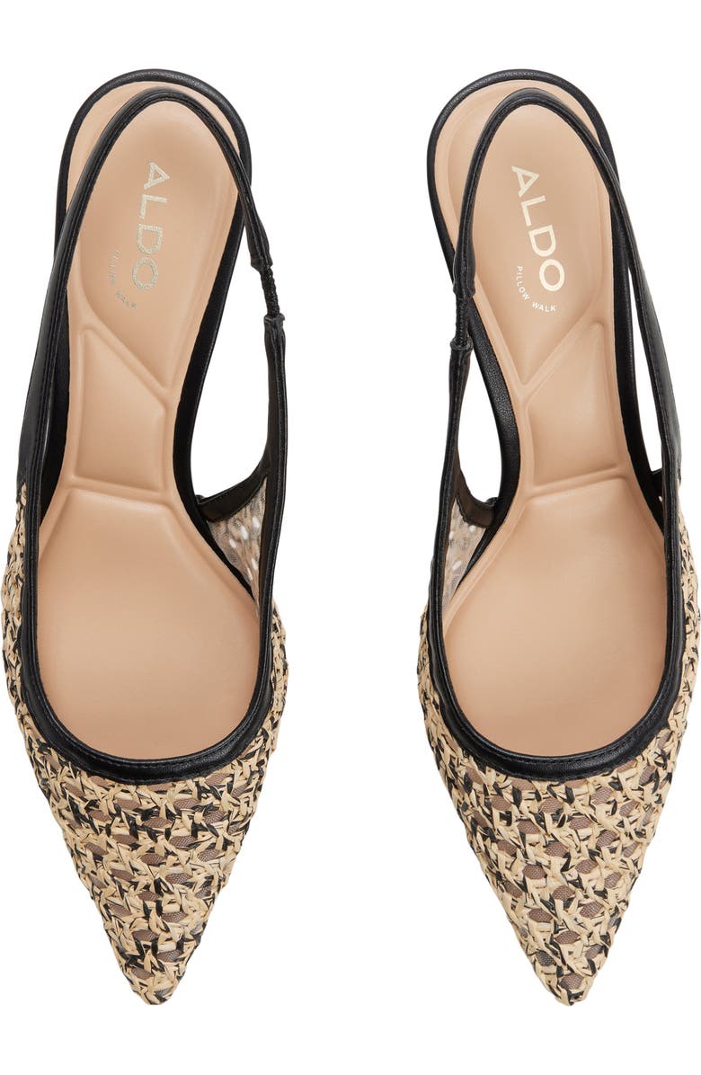 ALDO Calantha Singback Pump, Alternate, color, Open Black