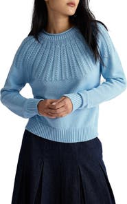 Seasalt Cornwall Stone Chat Organic Cotton Sweater