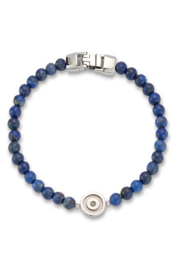 Yield Of Men Target Lapis Lazuli Bracelet In Blue
