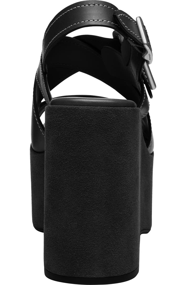 COACH Archival Slingback Platform Wedge Sandal, Alternate, color,