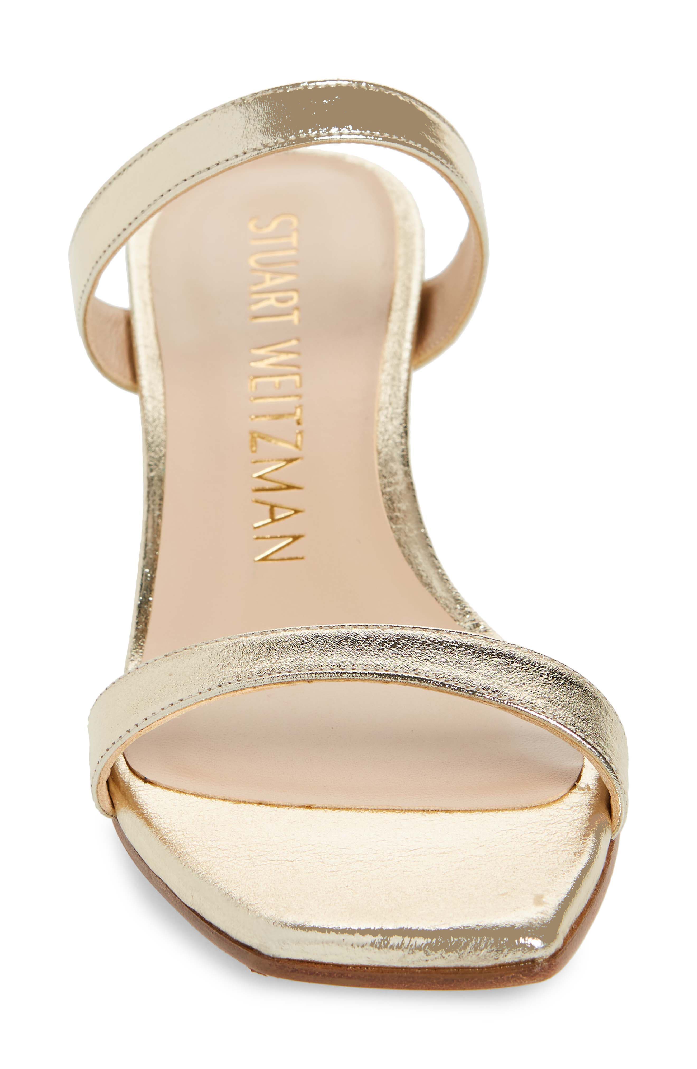Aleena Wedge Slide Sandal, Alternate, color, PLATINO