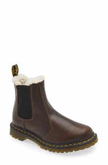 2976 Faux Shearling Chelsea Boot