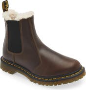 Dr. Martens 2976 Faux Shearling Chelsea Boot