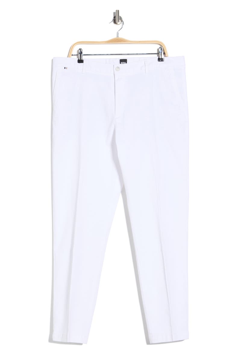 Kane Stretch Cotton Chino Pants, Main, color, WHITE