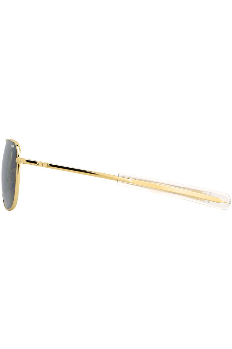 Original Pilot 55mm Aviator Glass Polarized, Alternate, color, Gold - GYG-P