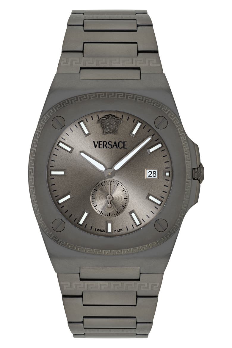 Tolomeo Bracelet Watch, 40mm, Main, color, GUNMETAL