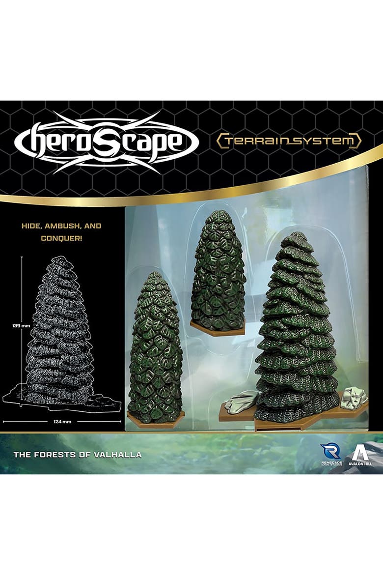 HeroScape, Forests of Valhalla Terrain Expansion, Alternate, color, Multicolored