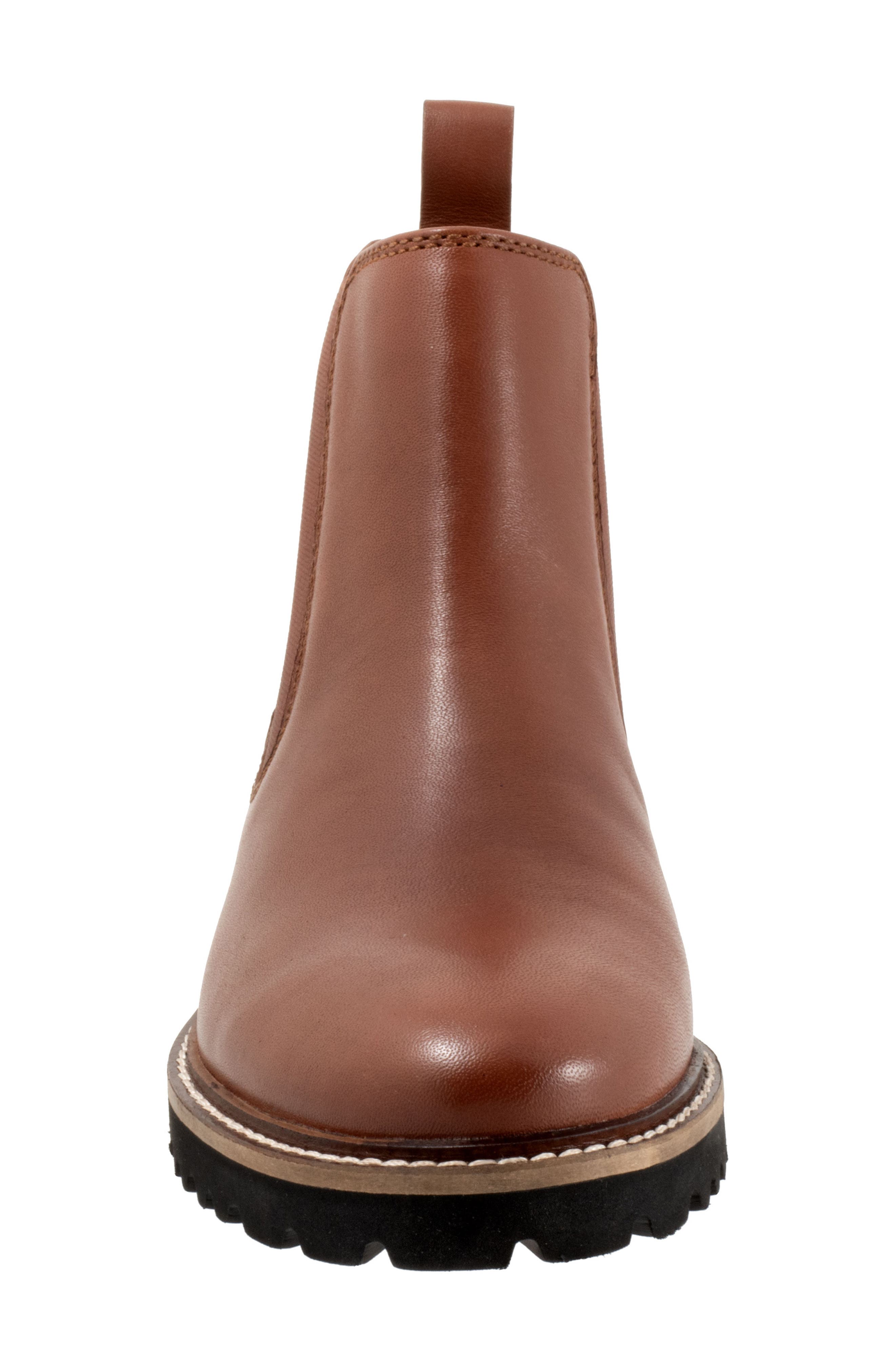 Indy Chelsea Boot, Alternate, color, COGNAC