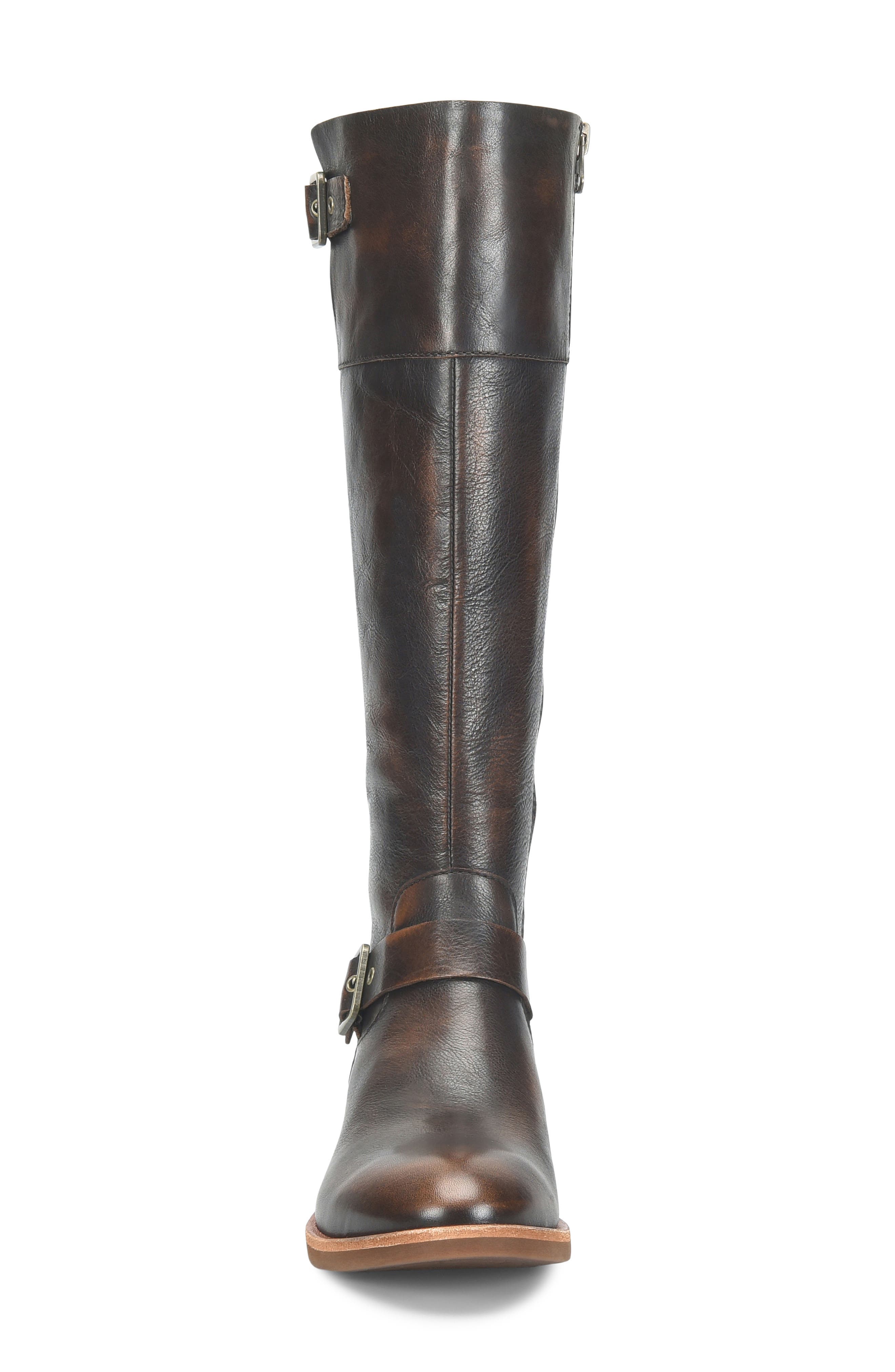 Everly Knee High Boot, Alternate, color, BROWN BRUSH OFF