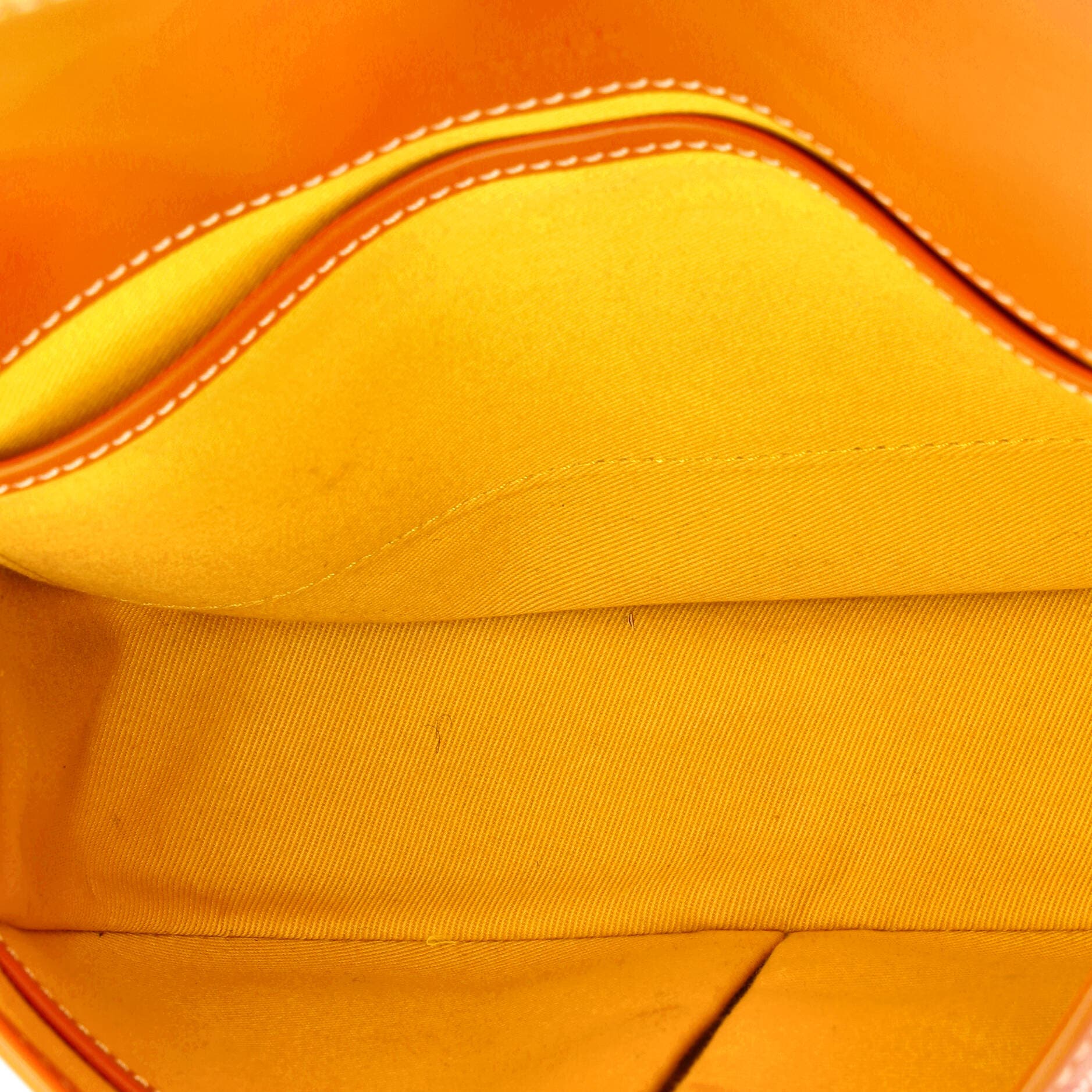 Pre-Owned Goyard Belvedere II Messenger Bag Coated Canvas PM, Alternate, color, Orange