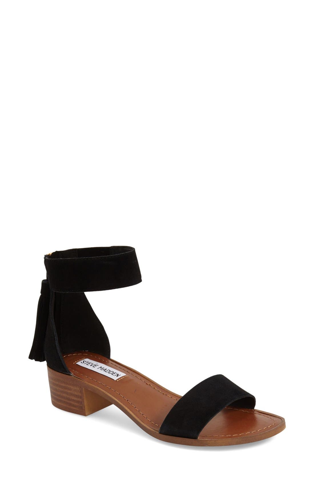 Steve Madden 'Darcie' Ankle Strap Sandal, Main, color, 