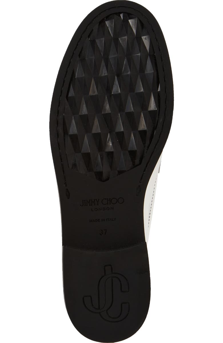 Jimmy Choo Addie JC Metallic Loafer, Alternate, color,