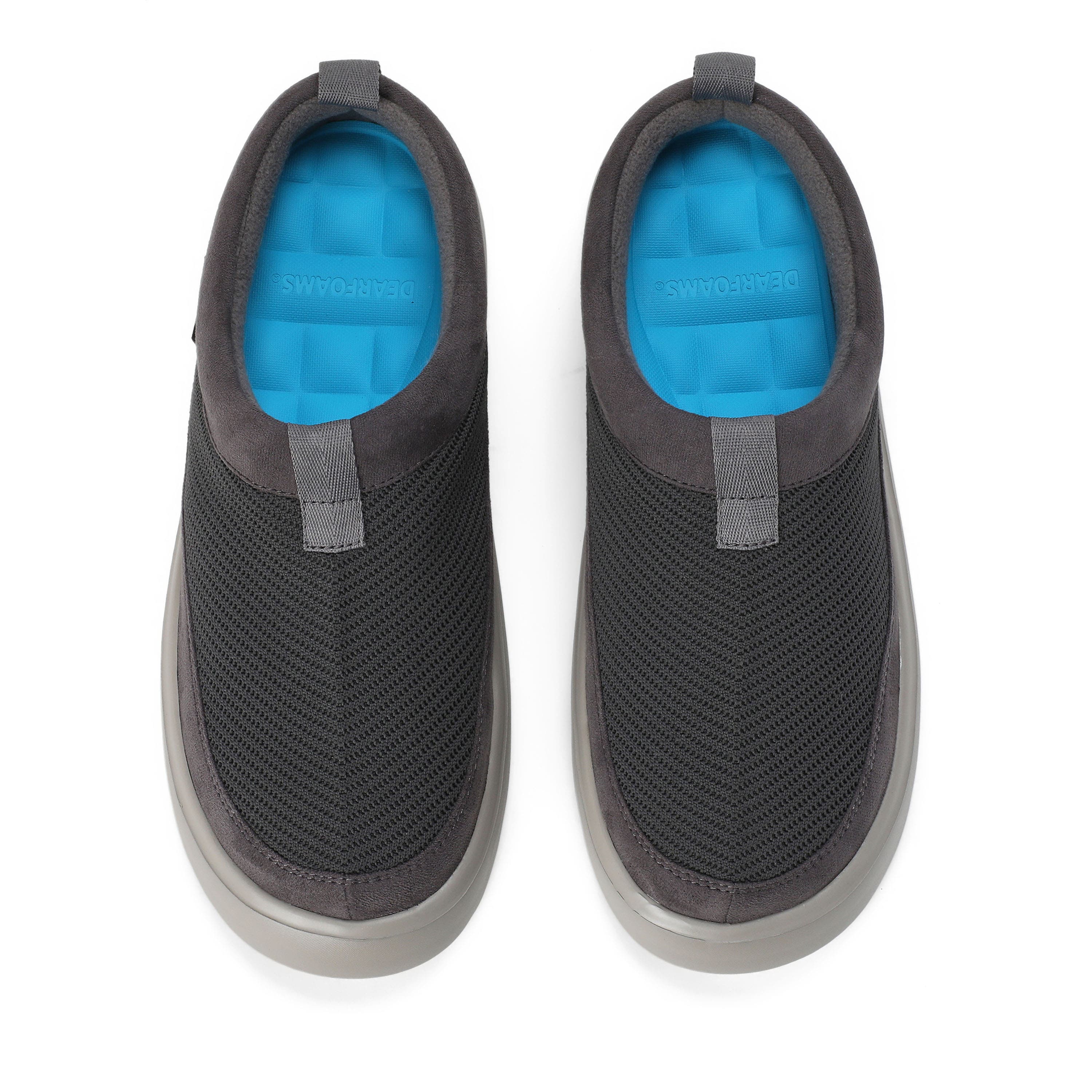 Men's MarshMELLOW Knit Clog, Alternate, color, DARK GREY