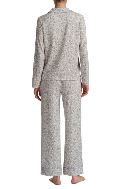 Splendid Pillowsoft Long Sleeve Pajamas In Gray
