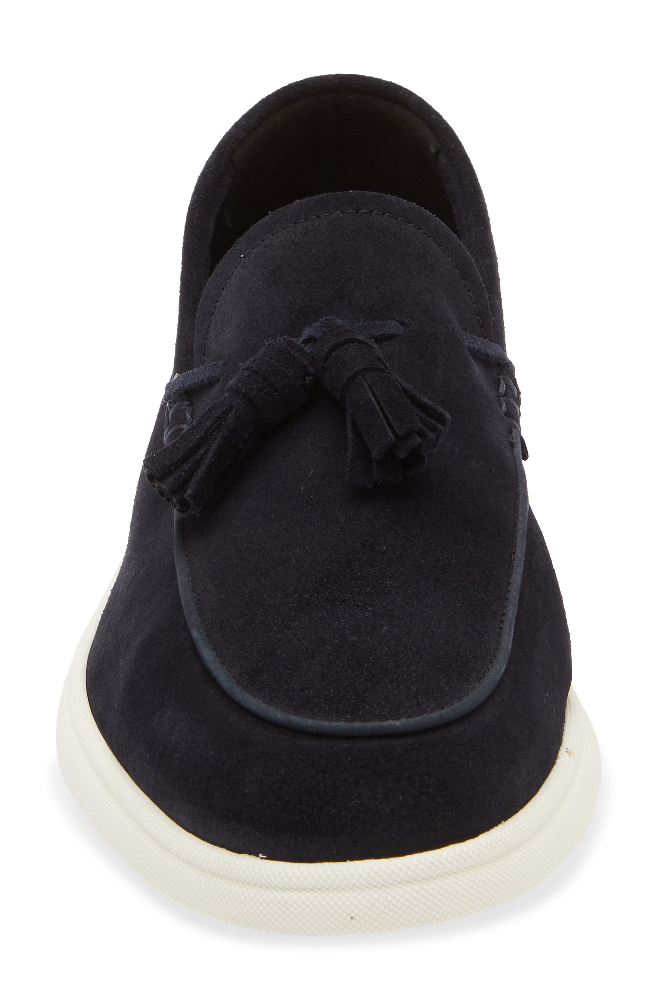 BOSS Sienne Tassel Loafer, Alternate, color, Dark Blue