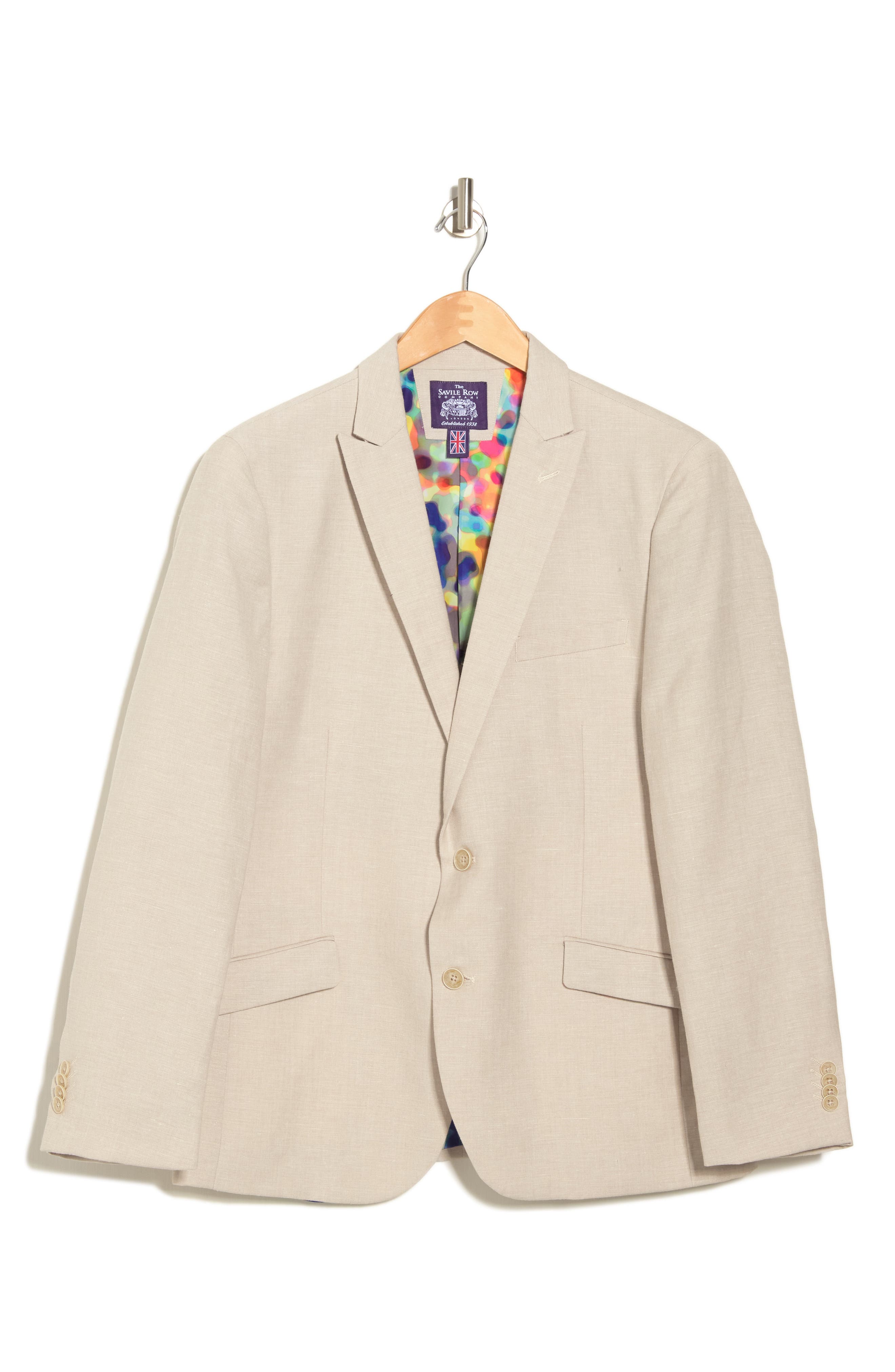 SAVILE ROW CO Lancaster Linen Blazer (Men) | Nordstromrack