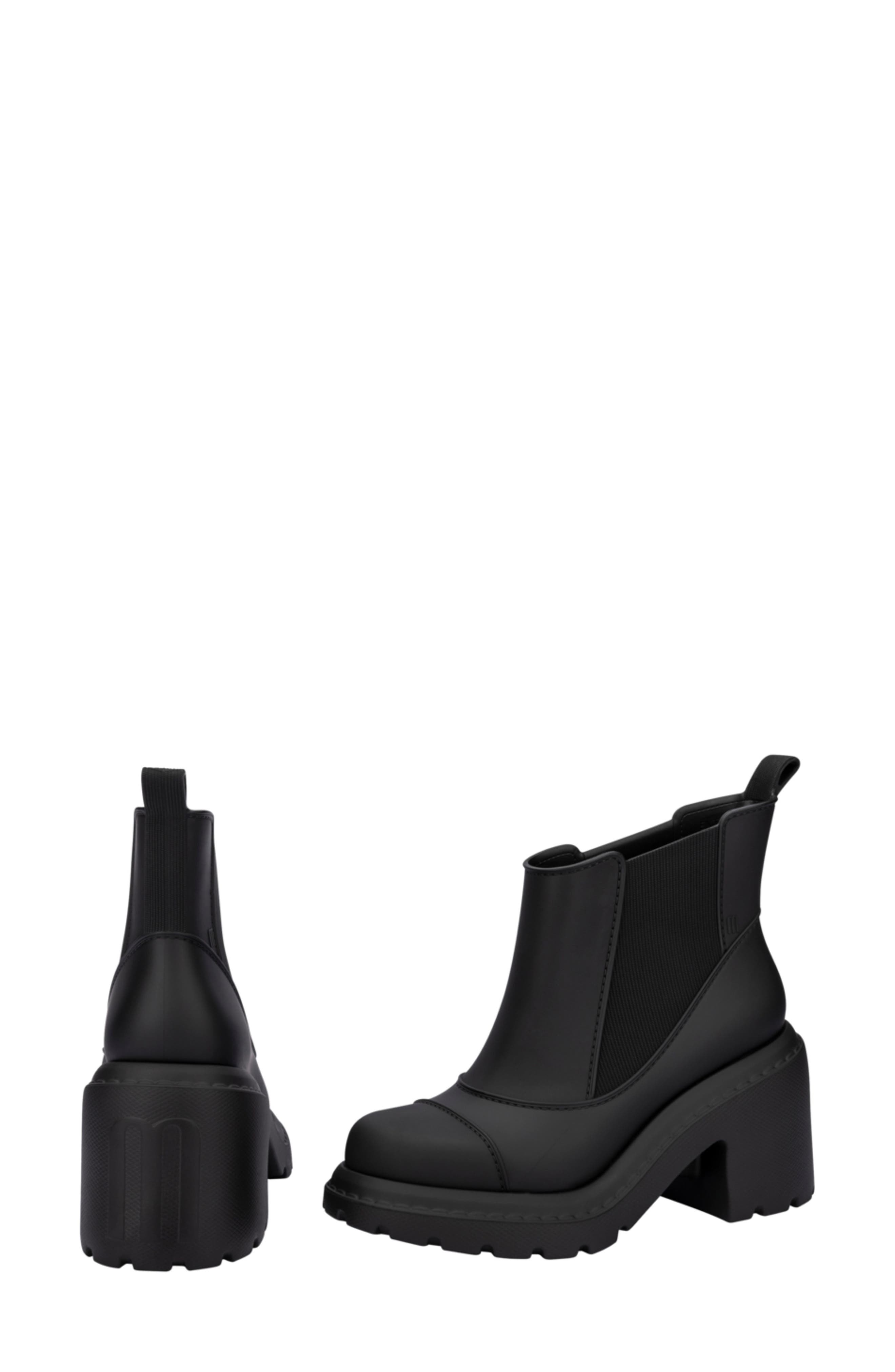 Melissa Courtney Platform Chelsea Boot, Alternate, color, Black