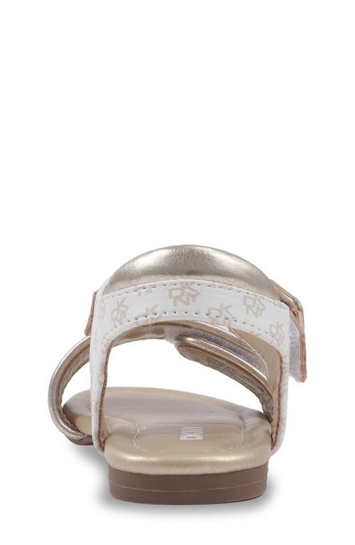 Dkny Toddler Girls Huston Hollyn Sandal In Ivory