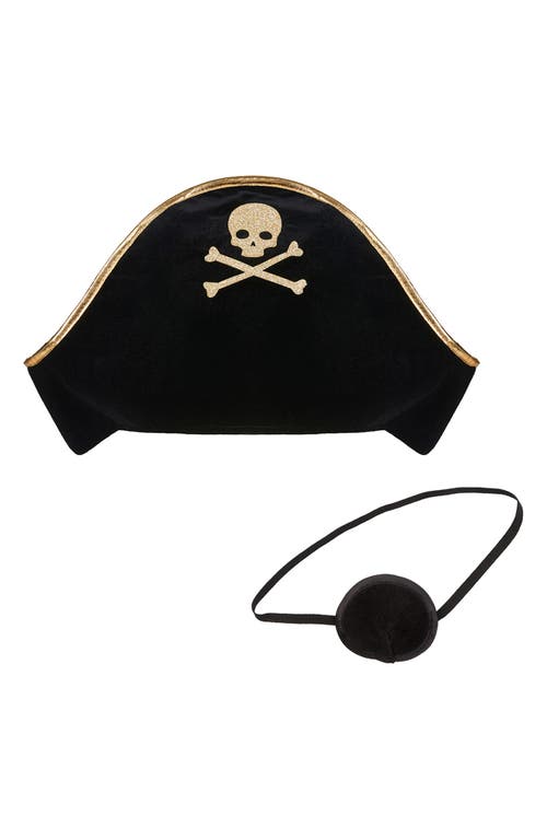 Mimi & Lula Kids' Pirate Hat & Eye Patch Costume Set