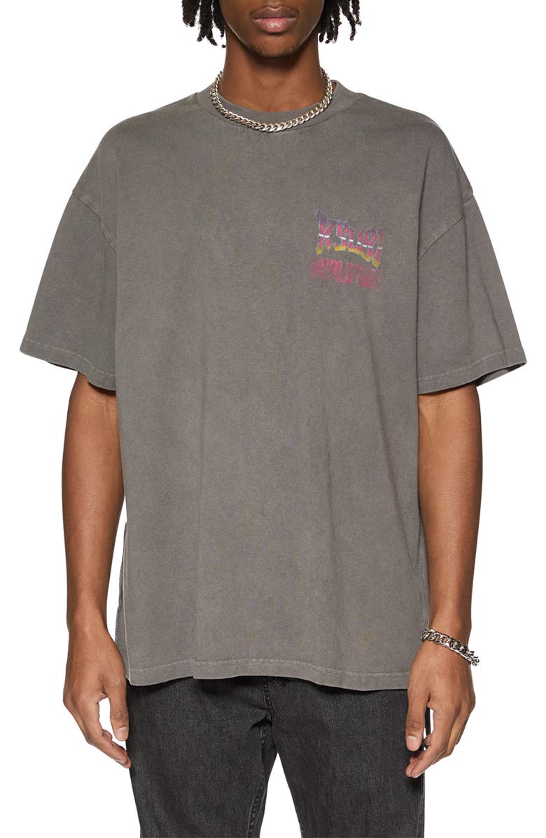 Ksubi Global Ekcess Oversize Graphic T-Shirt, Main, color, 