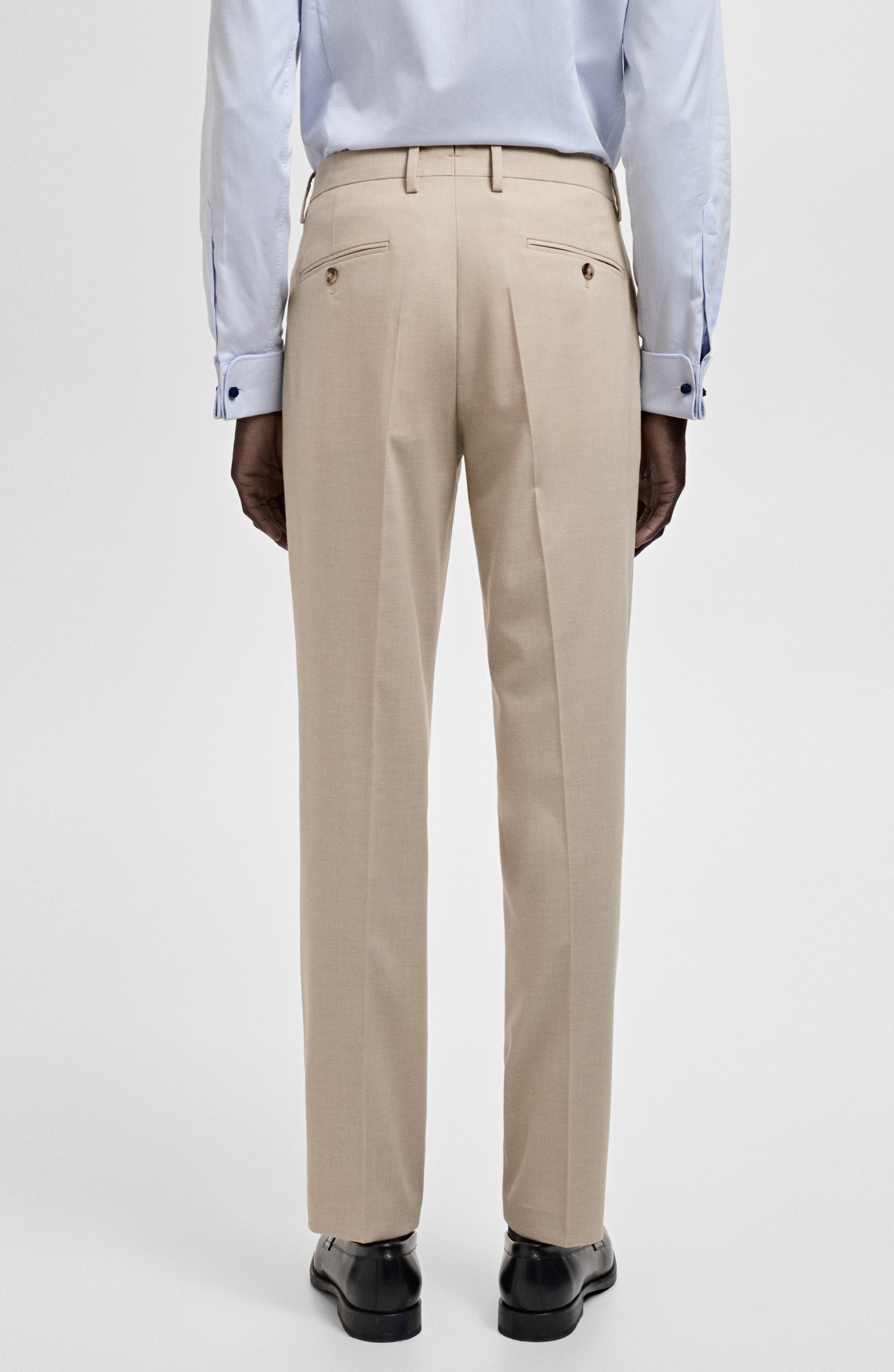 Milan Slim Fit Suit Pants - image 2