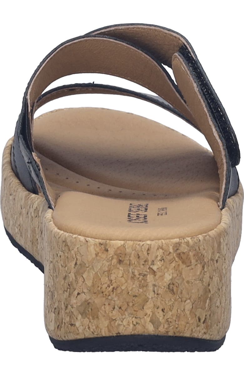 Josef Seibel Evita 04 Platform Wedge Slide Sandal, Alternate, color,