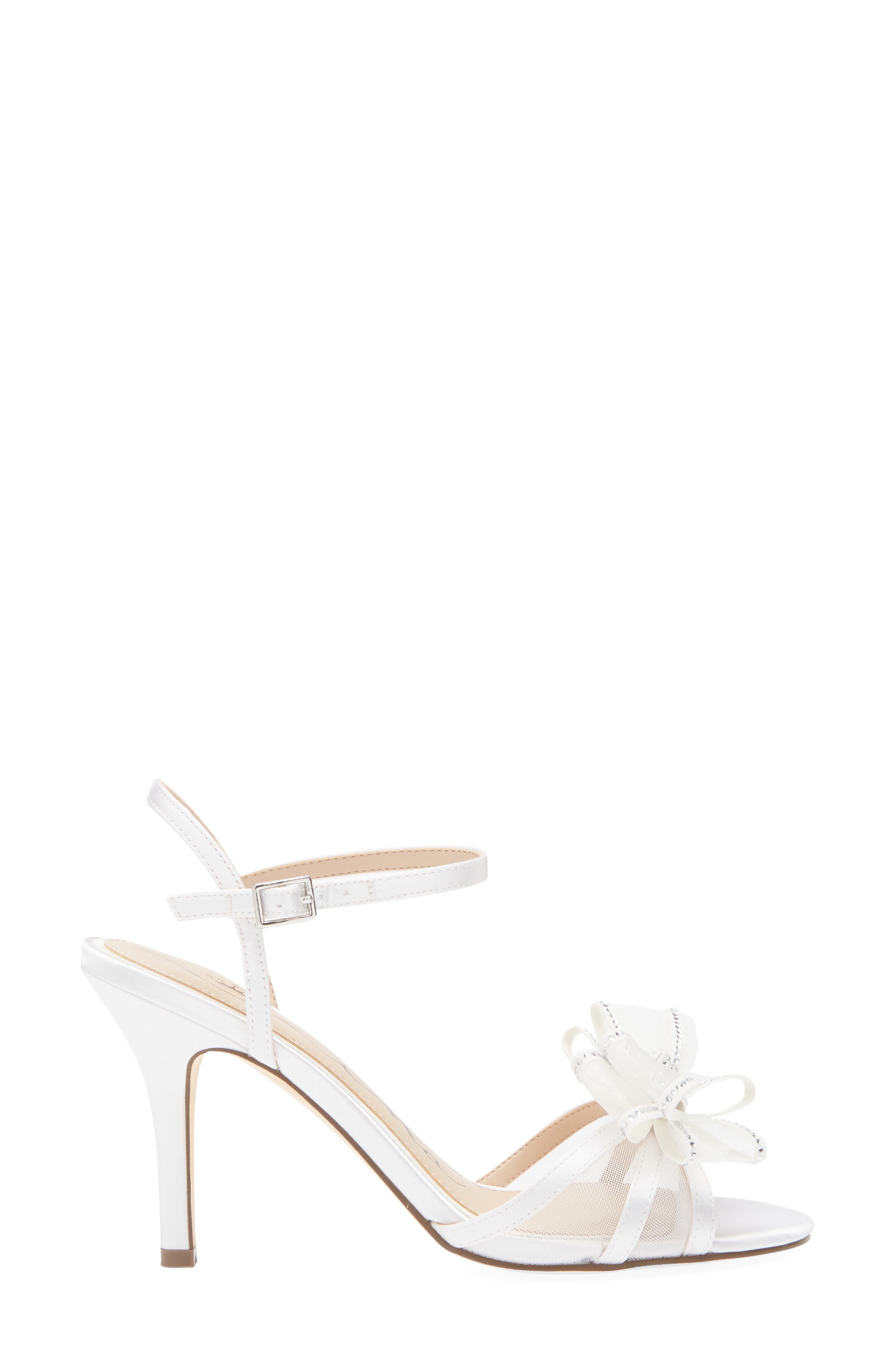 Nina Vayda Ankle Strap Sandal, Alternate, color, White