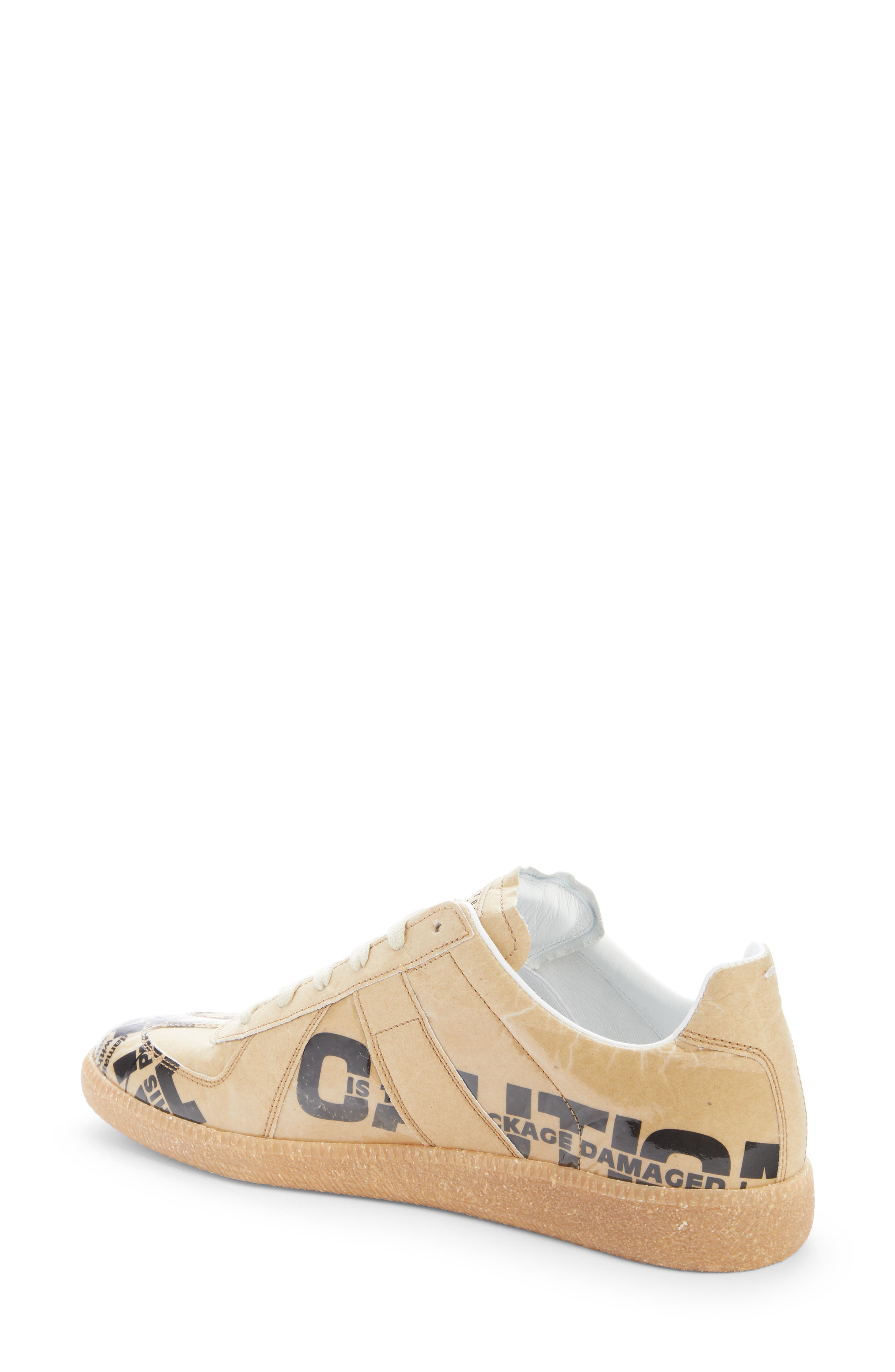 Maison Margiela Replica Caution Low Top Sneaker, Alternate, color, 