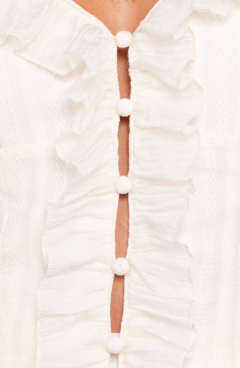 Petal & Pup Eulalie Corset Top, Alternate, color, Cream