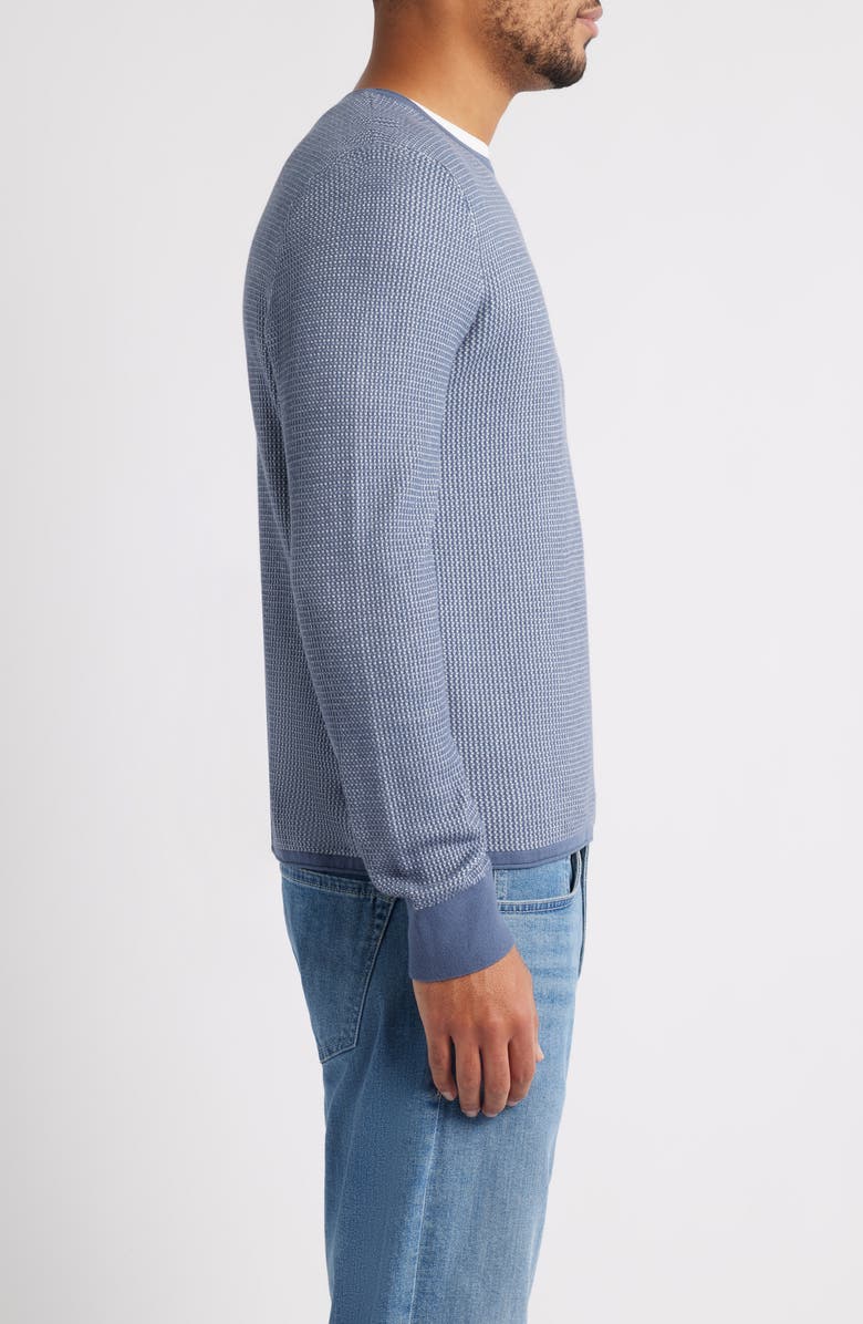 rag & bone Gregory Crewneck Sweater, Alternate, color, Blue