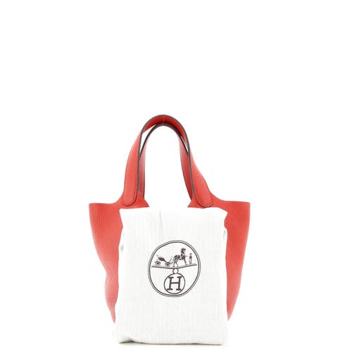 Pre-owned Hermes Hermes Picotin Lock Bag Clemence Pm
