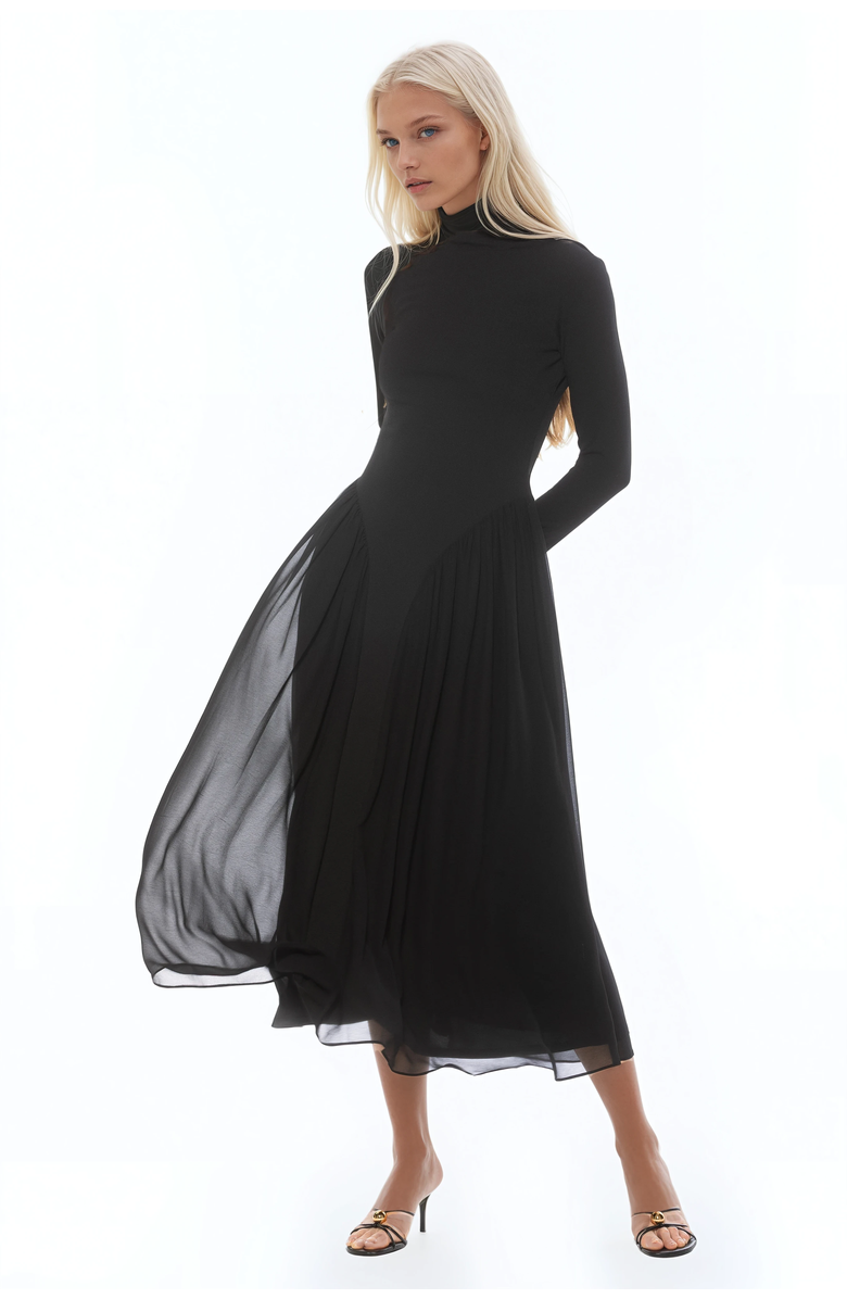 Alexia Admor Odette Dress, Alternate, color, Black