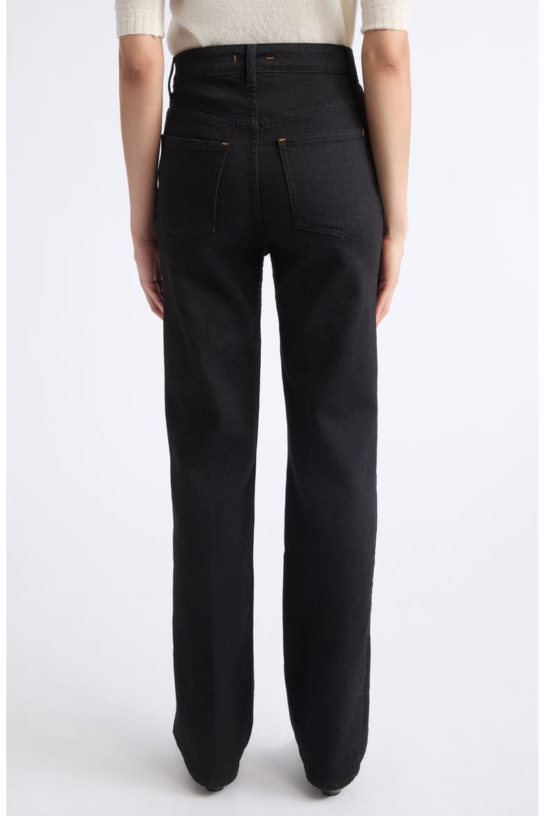 Flex High Waist Straight Leg Jeans, Alternate, color, DUSK WASH